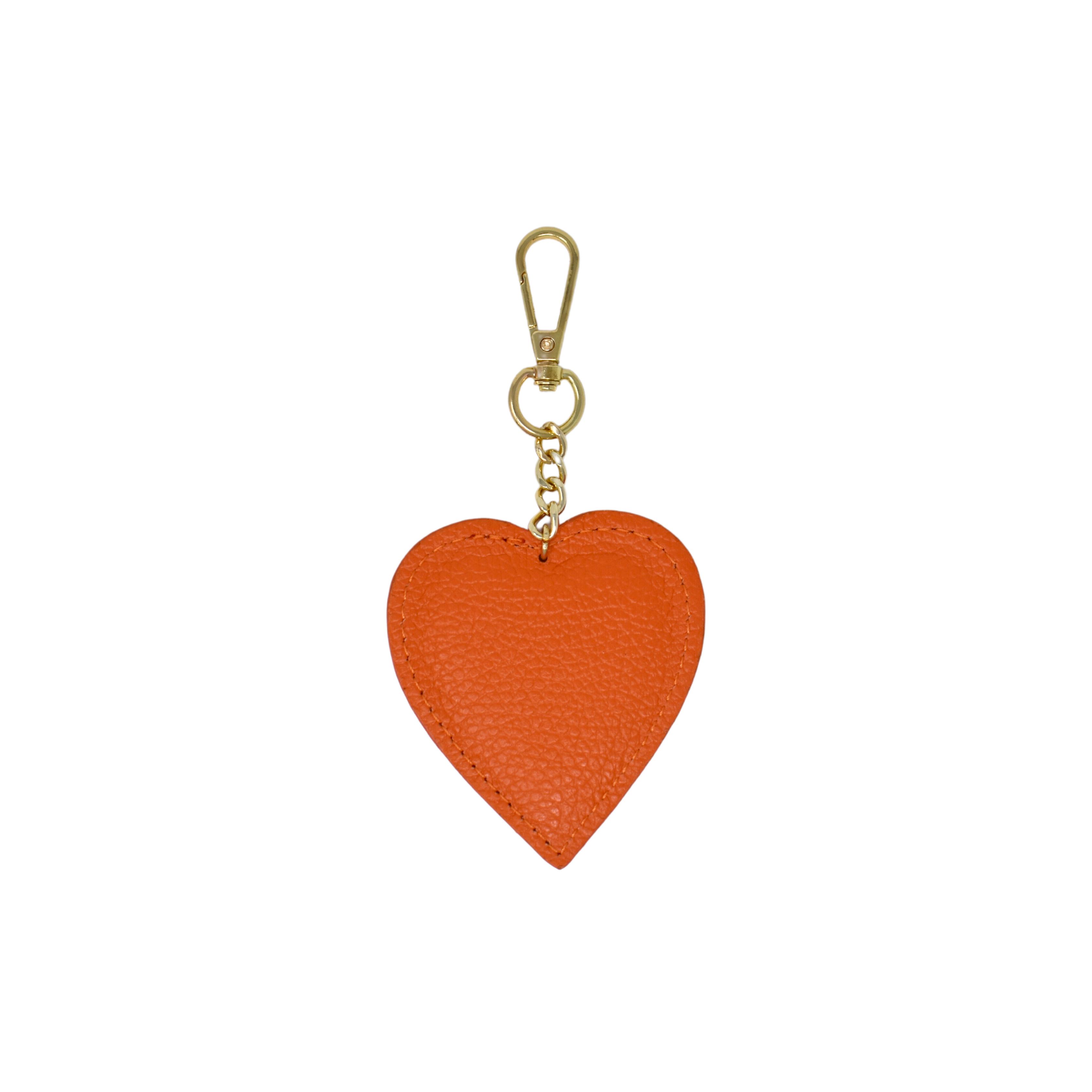 Heart shaped Keychain upcycled from authentic Louis Vuitton
